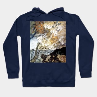 And Sometimes a Voice - The Tempest - Arthur Rackham Hoodie